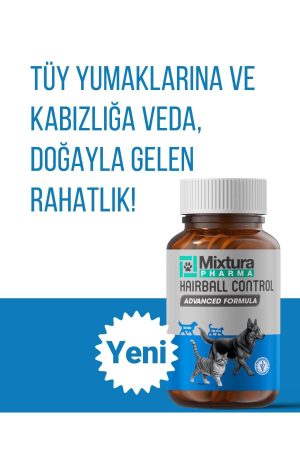 hairball control kedi ve köpekler için tüy yumağı ve kabızlık önleyici