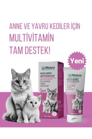 anne ve yavru kedi vitamini - kedi multivitamini - kedi maltı - kedi macunu