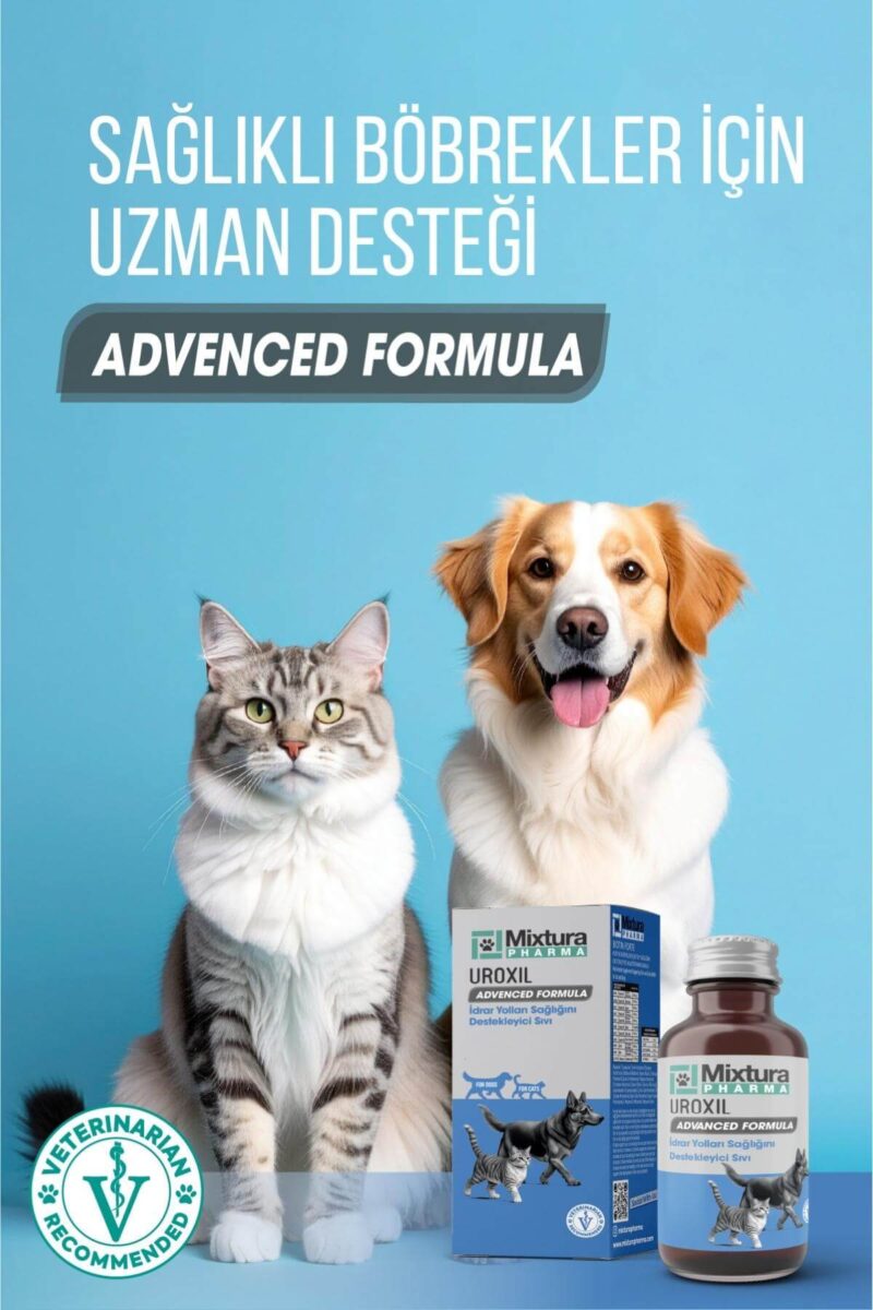 mixtura pharma uroxil kedi idrar yolu enfeksiyonu tedavisi destekleyici köpek idrar yolu enfeksiyonu tedavisi destekleyici