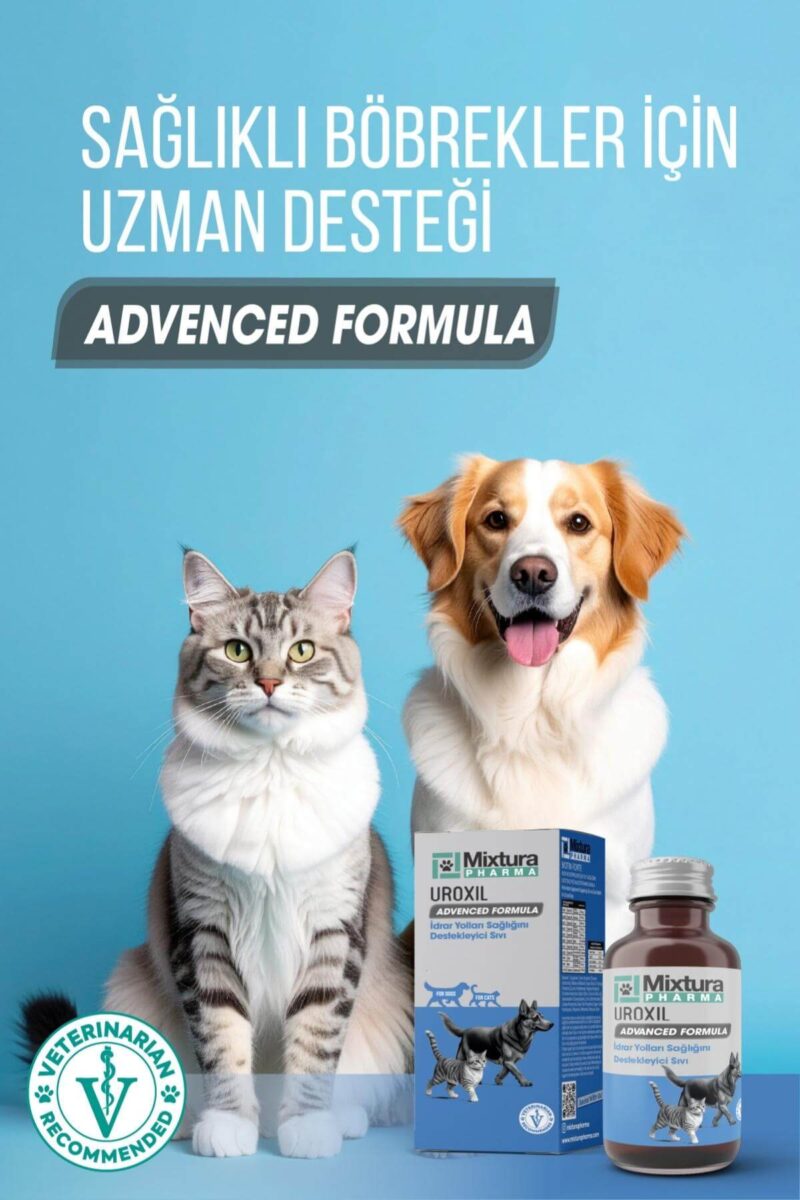 mixtura pharma uroxil kedi idrar yolu enfeksiyonu tedavisi destekleyici köpek idrar yolu enfeksiyonu tedavisi destekleyici