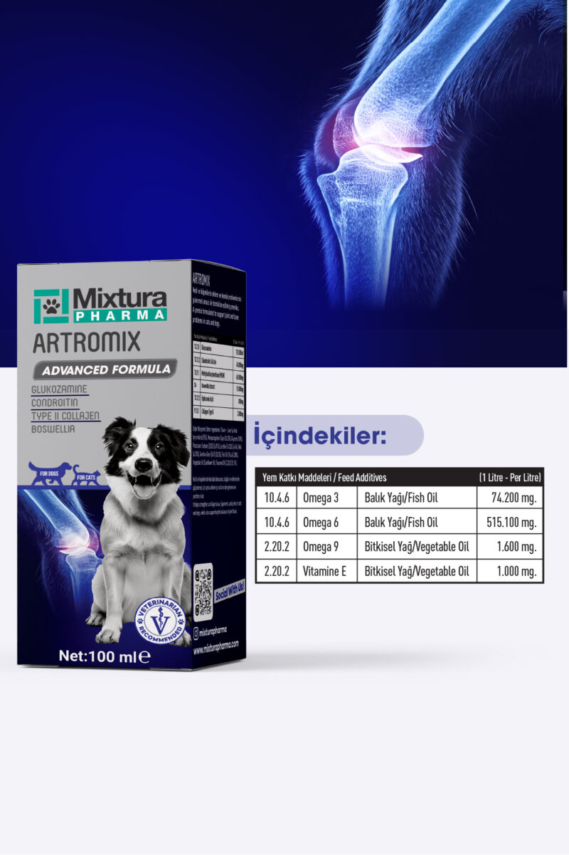 Artromix Eklem ve Kemik Sağlığını Destekleyici Sıvı - Görsel 3