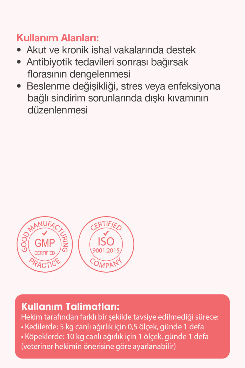 Diablock Kedi ve Köpek İshal Kesici Toz - Görsel 5