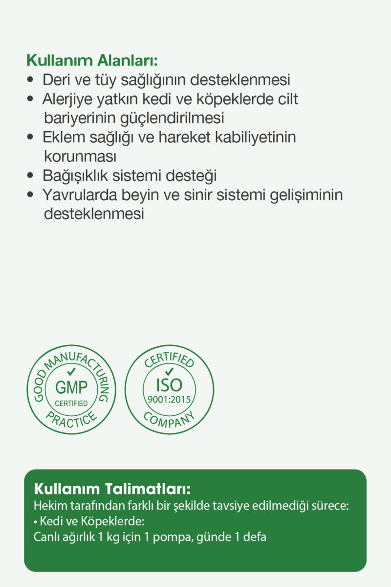Fjomega Kedi ve Köpek Somon Yağı - Görsel 5