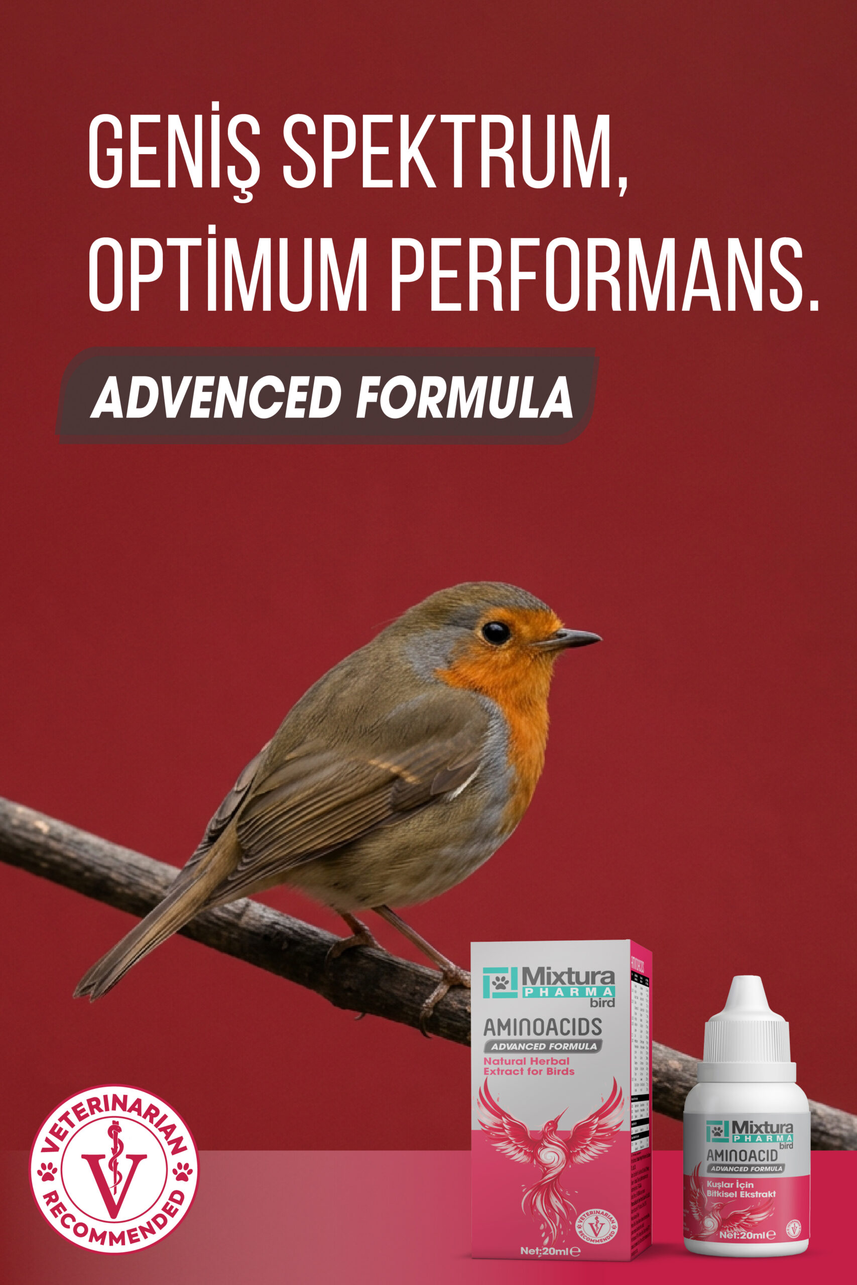 MİXTURA PHARMA BİRD AMINOACIDS