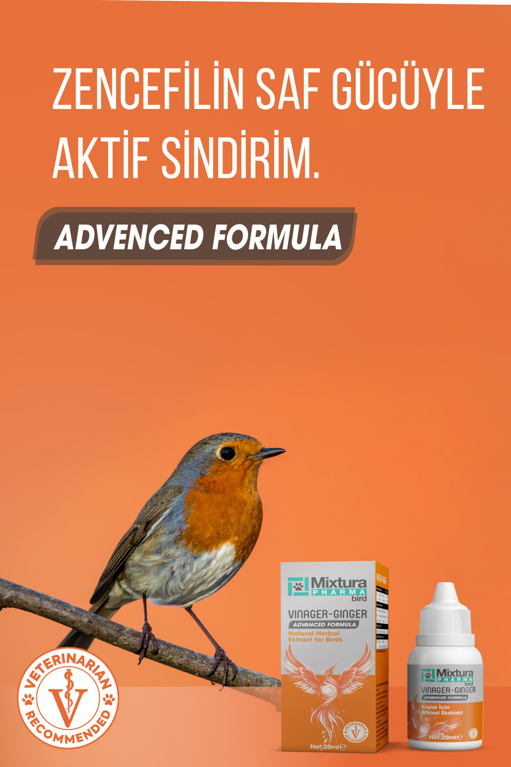 MİXTURA PHARMA BİRD VINAGER-GINGER