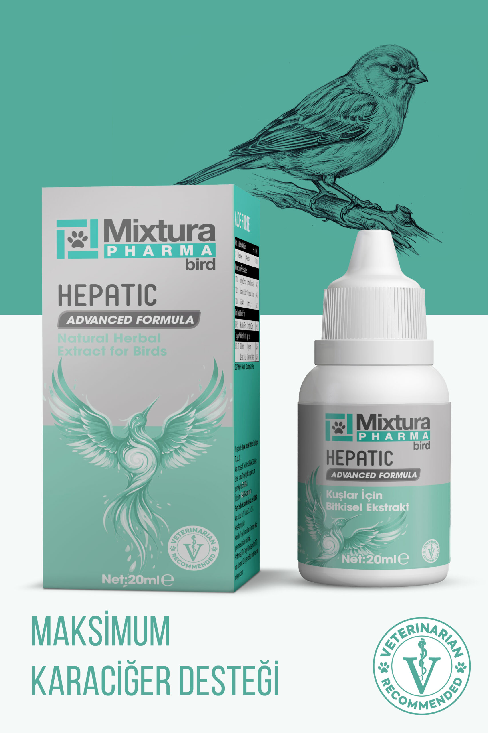 MİXTURA PHARMA BİRD HEPATİC - Görsel 2